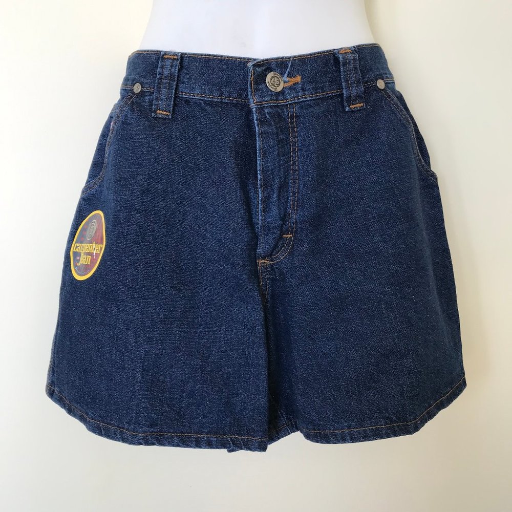 Wrangler TwentyX Carpenter Denim Jean Shorts Vintage 29" Waist NWT - Picture 3 of 5
